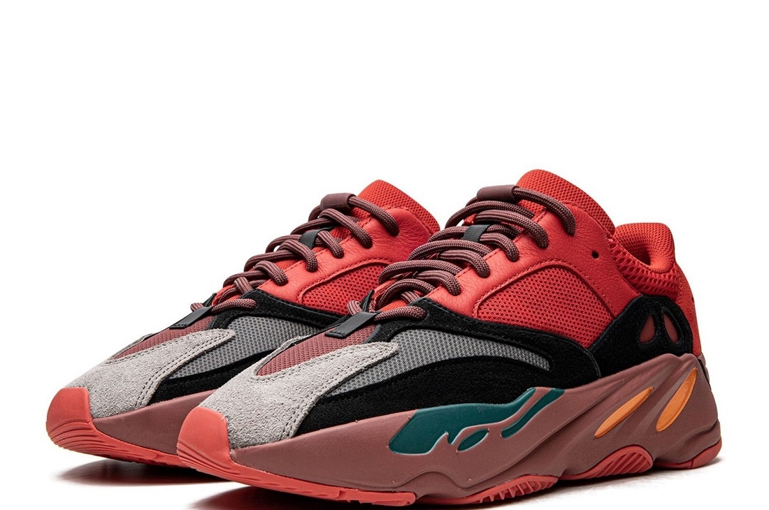 Cheap Fakes Yeezy 700 Hi-Res Red Shoes for Sale (2)